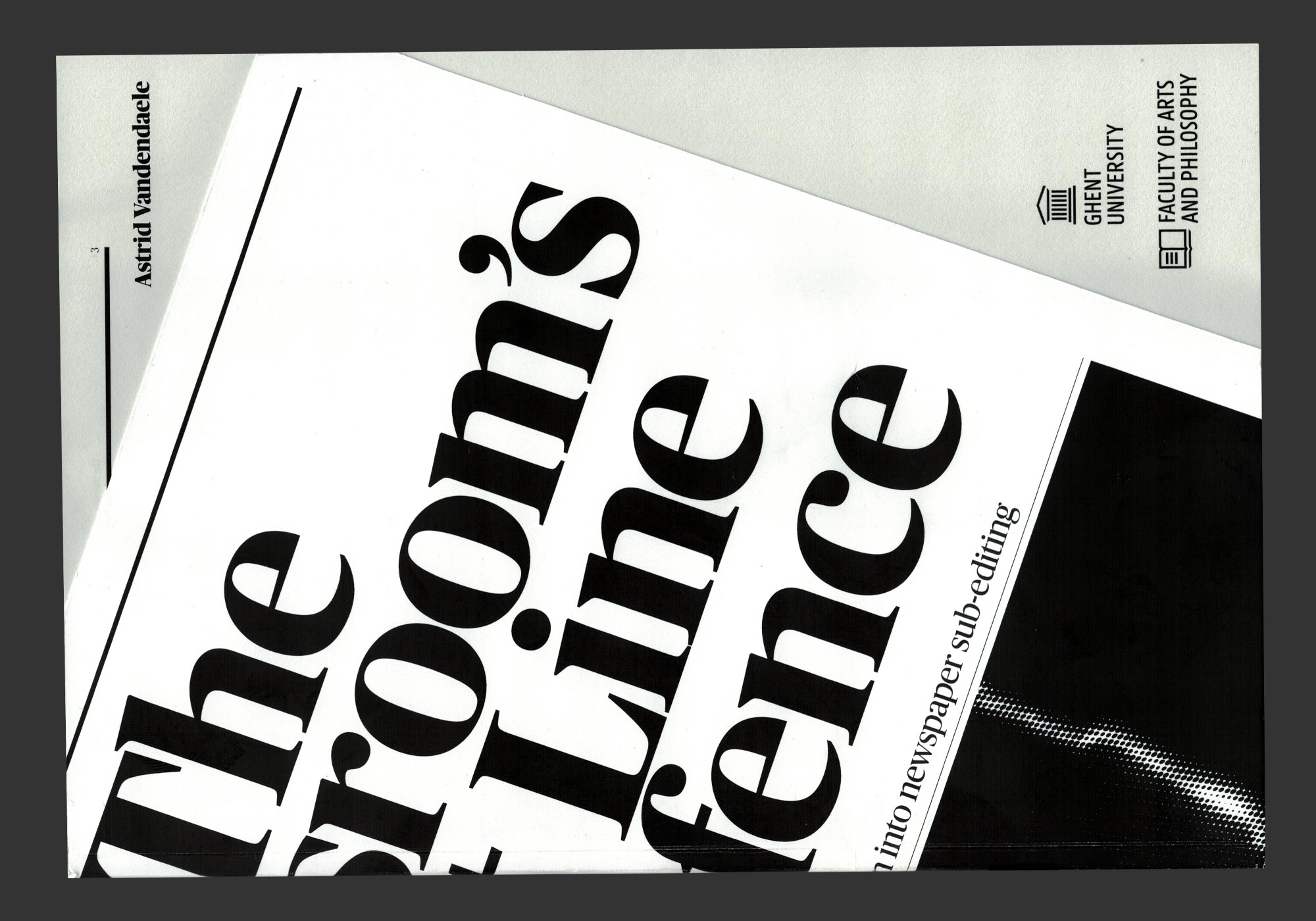 The newsroom's Book design